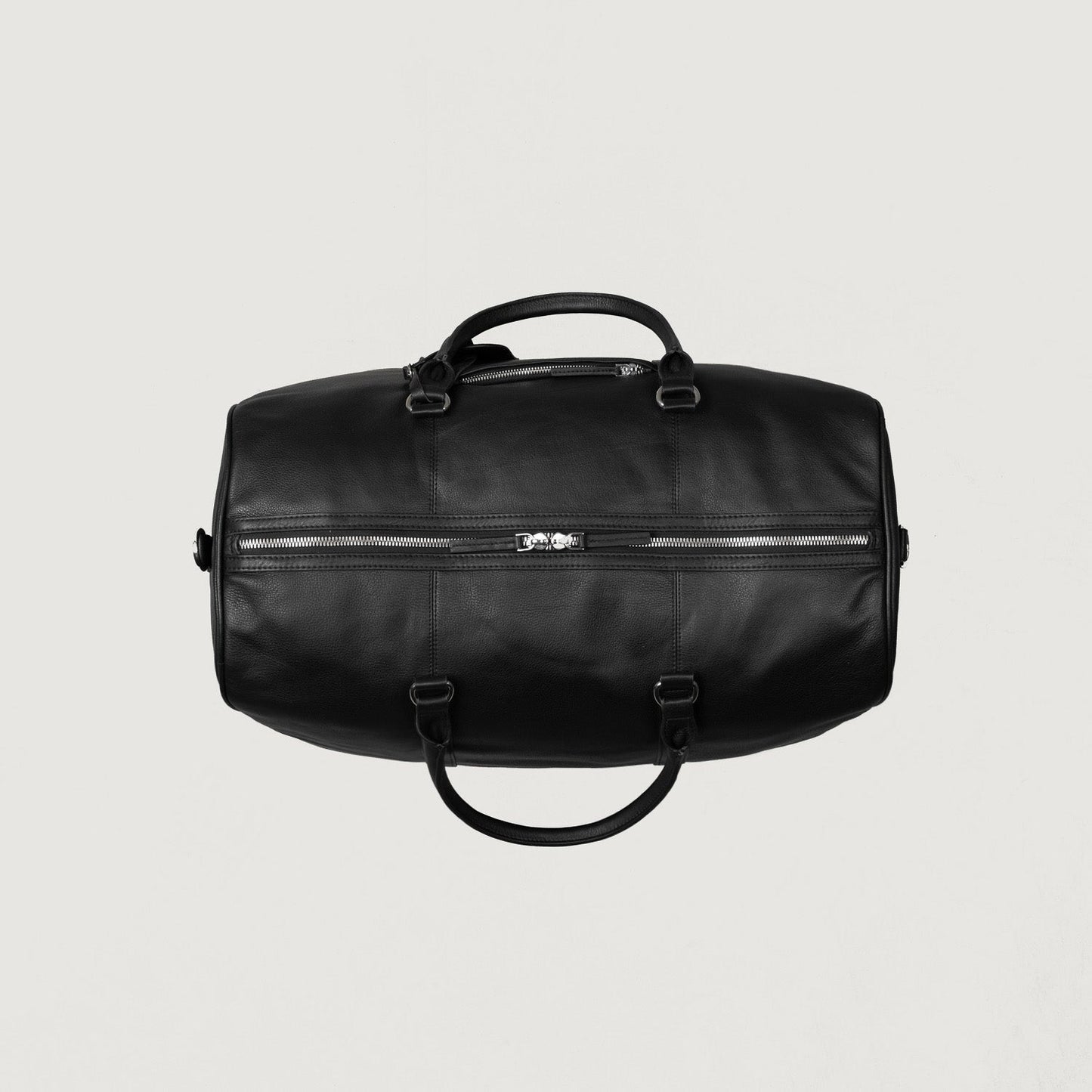 Darrio Black Armanivogue Leather Sports Bag