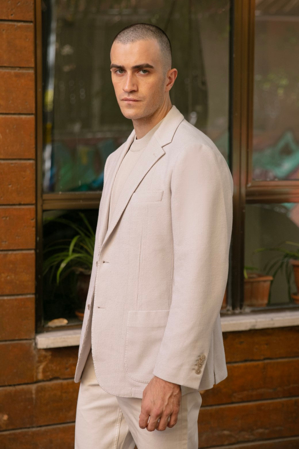 TEXTURED BLAZER