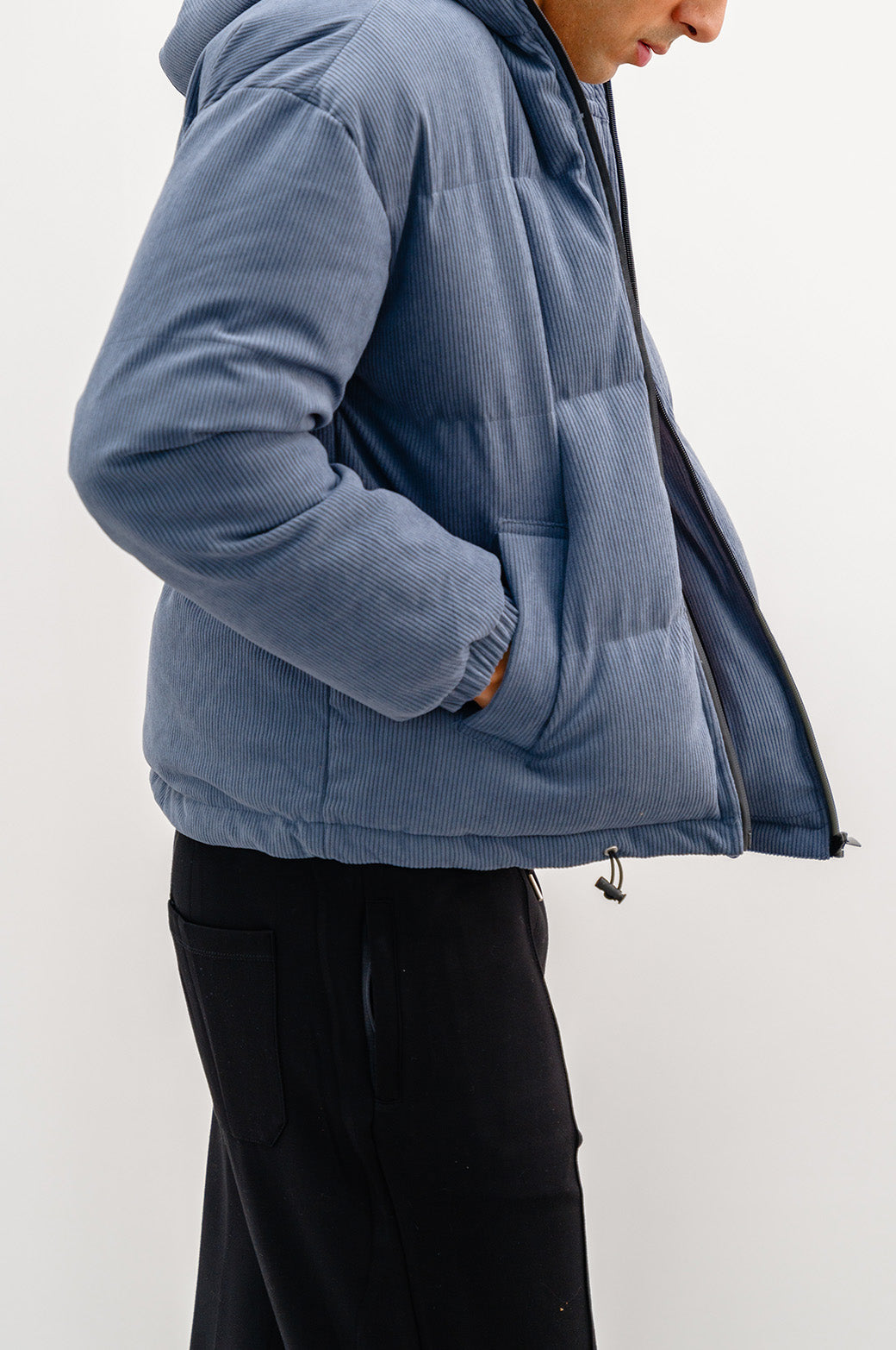 CORDUROY PUFFER JACKET