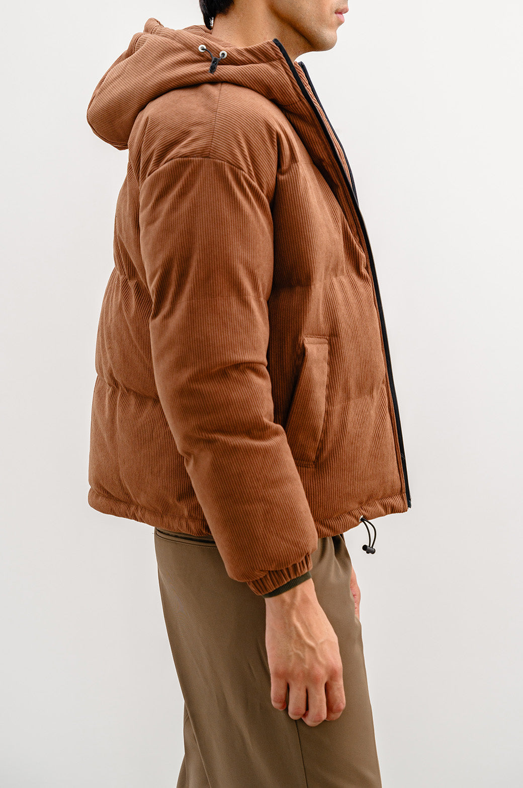 CORDUROY PUFFER JACKET