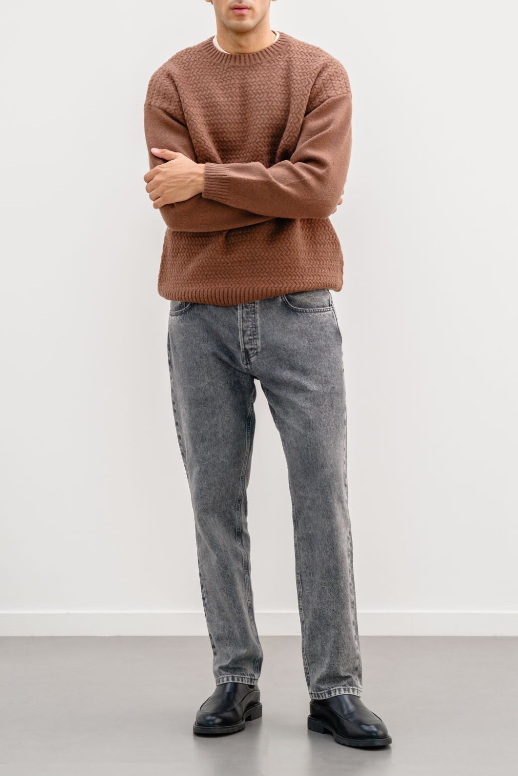 TEXTURED SWEATER